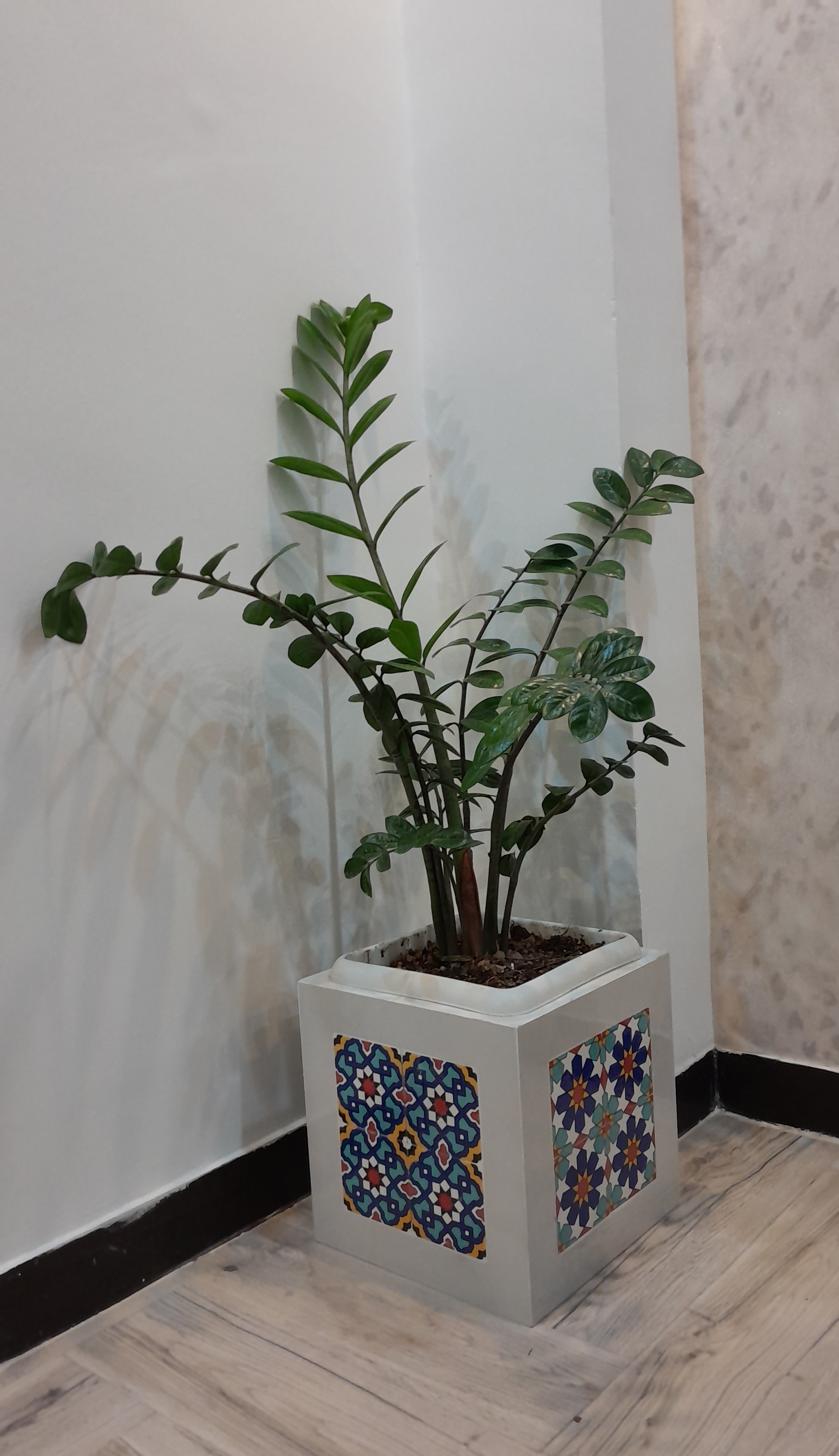 گلدان سرامیکی  ترمه